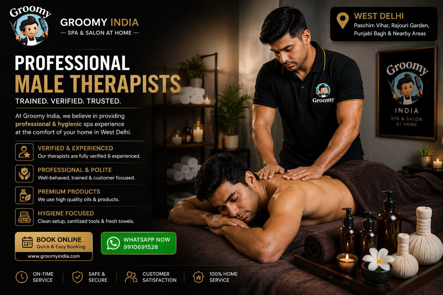 Professional therapist in West Delhi