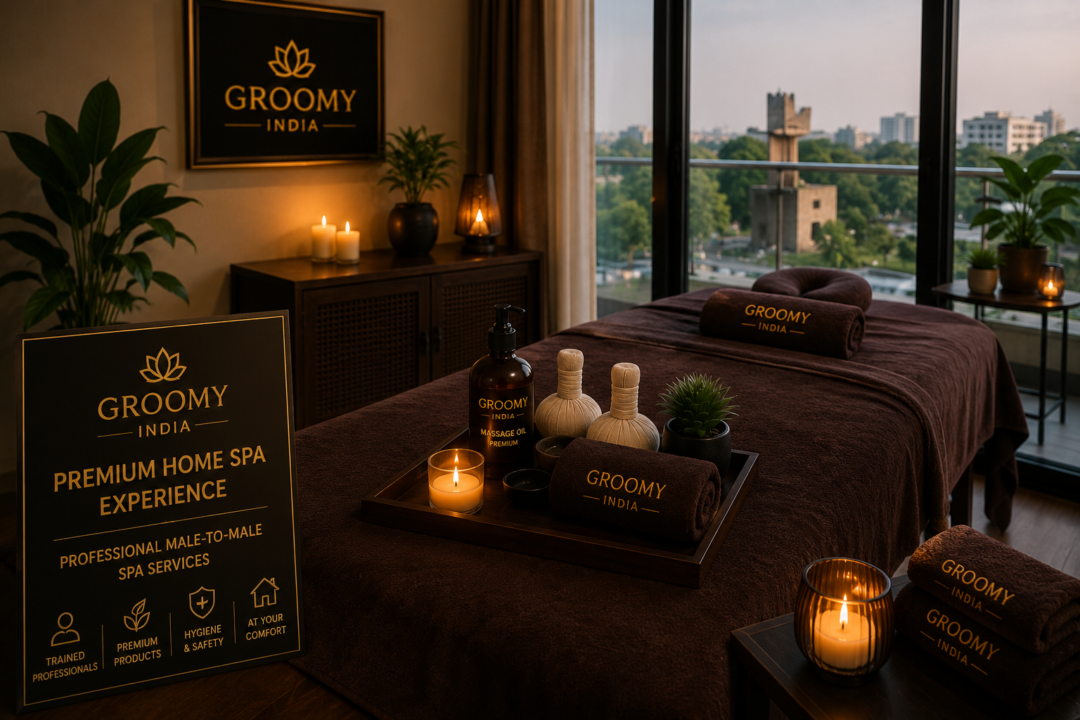 Premium home spa setup in Chandigarh