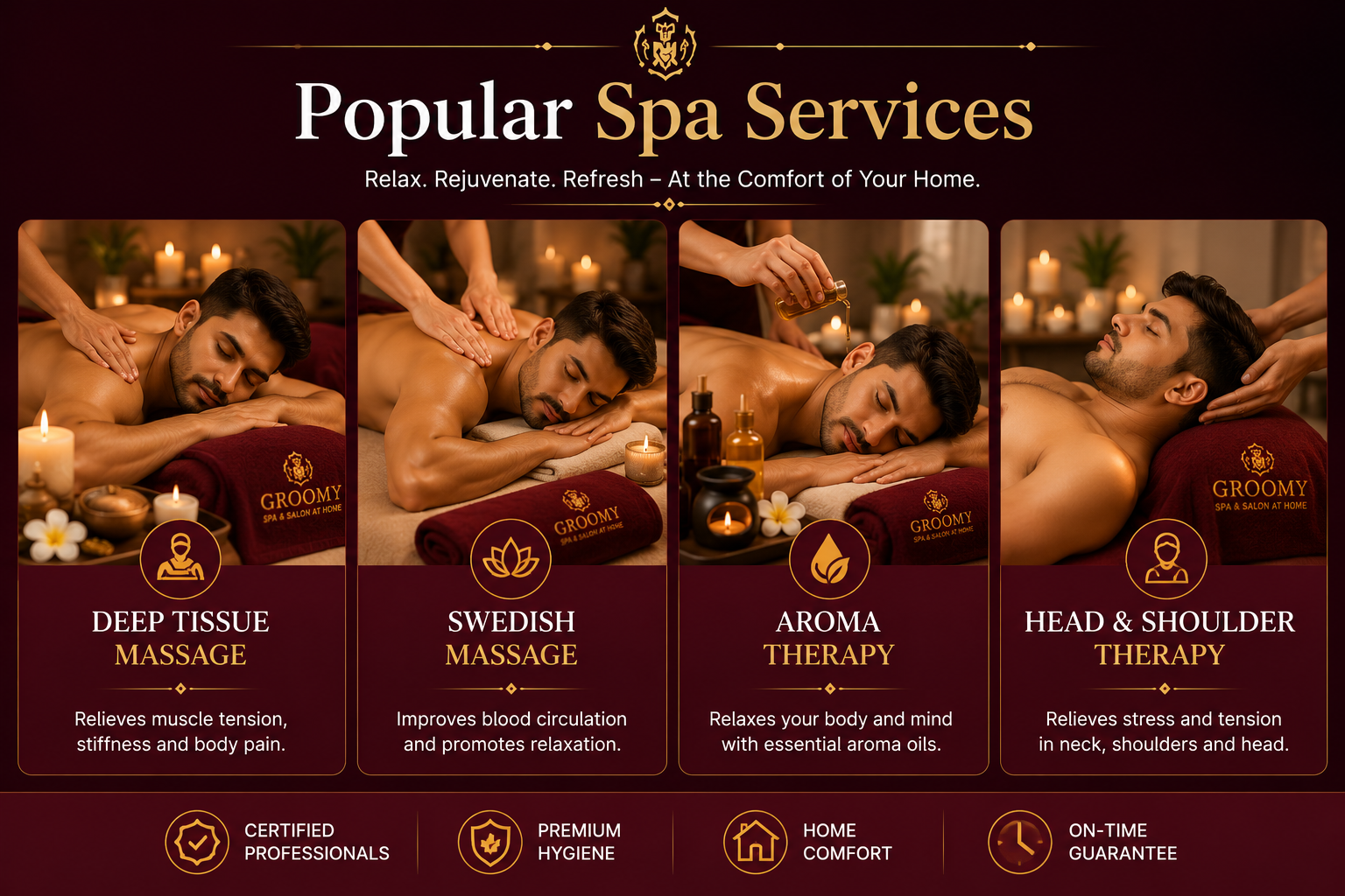 Popular spa therapies and massage services in South Delhi