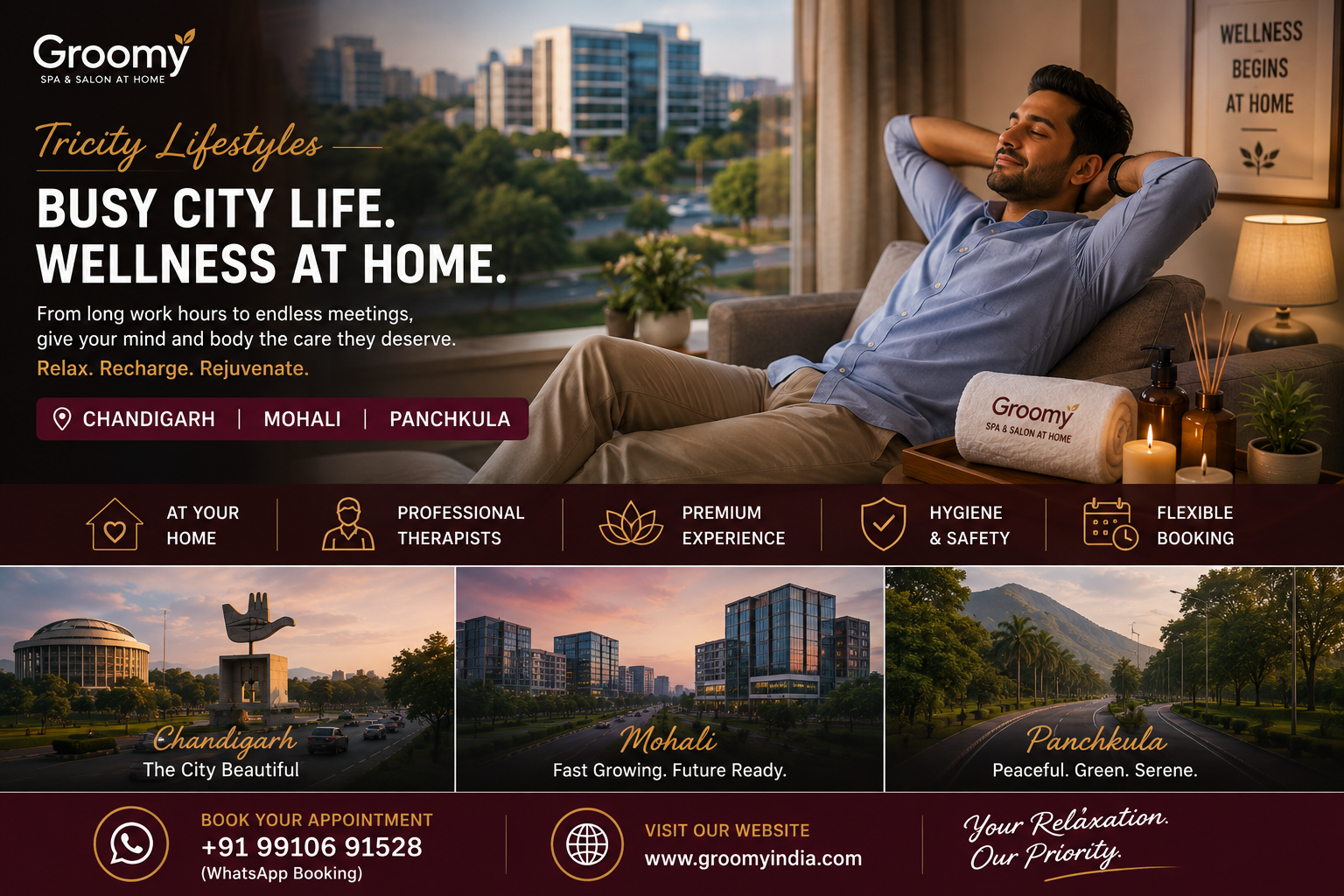 Modern Tricity lifestyle and home wellness